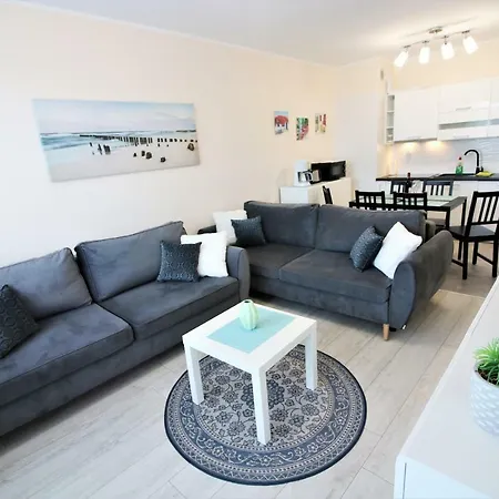 Apartament Superior Pastelowy Przy Plaży-3